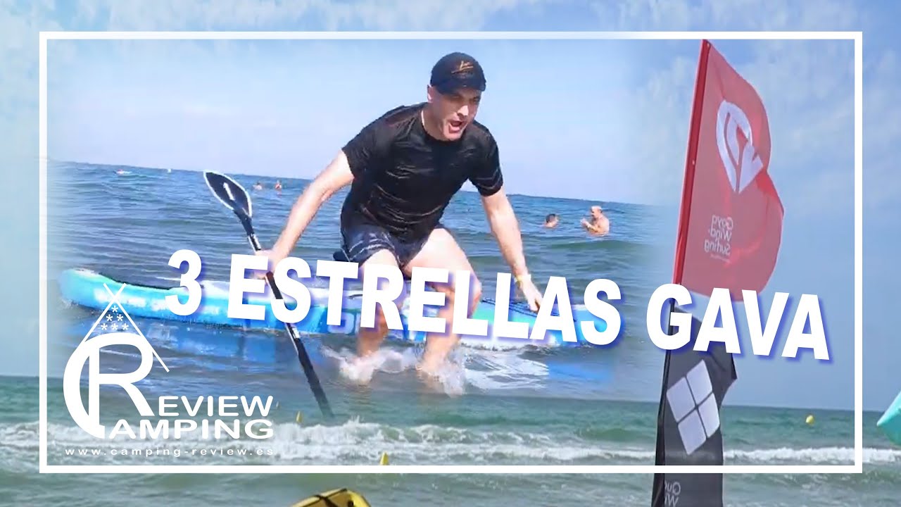 Camping Tres Estrellas Gavá Mar Barcelona acceso directo a la playa y al lado de Barcelona