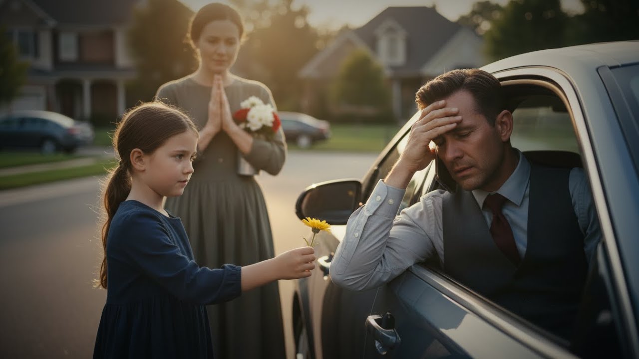 بعد أن فقدهما لسنوات… صُدم عندما وجد أخويه يبيعان الزهور في الشارع ودموع الطفلة كشفت السر 💔🌻