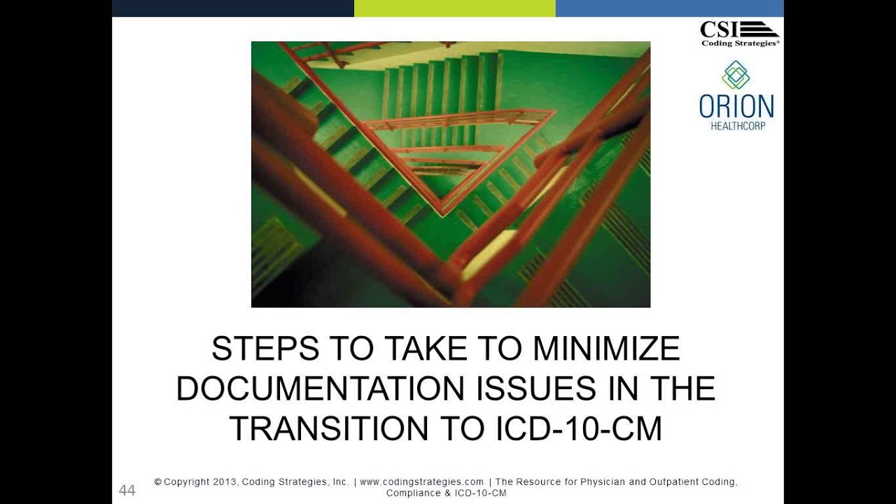 Documentation Improvement for ICD-10-CM