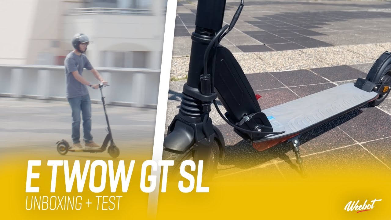 ETWOW GT SL : LA PLUS PUISSANTE ET LEGERE TROTTINETTE ELECTRIQUE A MOINS DE 1000 EUROS !