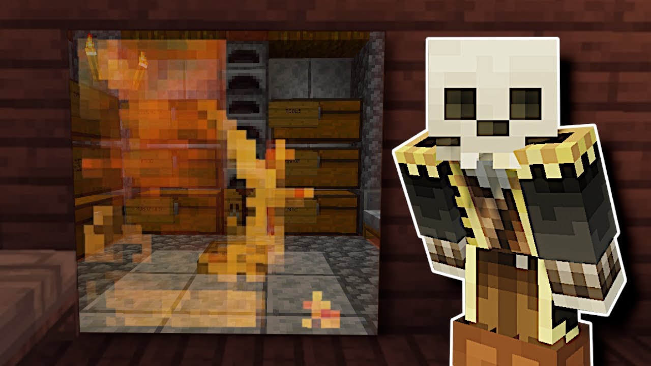 I Built a Secret Base in my Friends Base! - Minecraft Multiplayer Gameplay