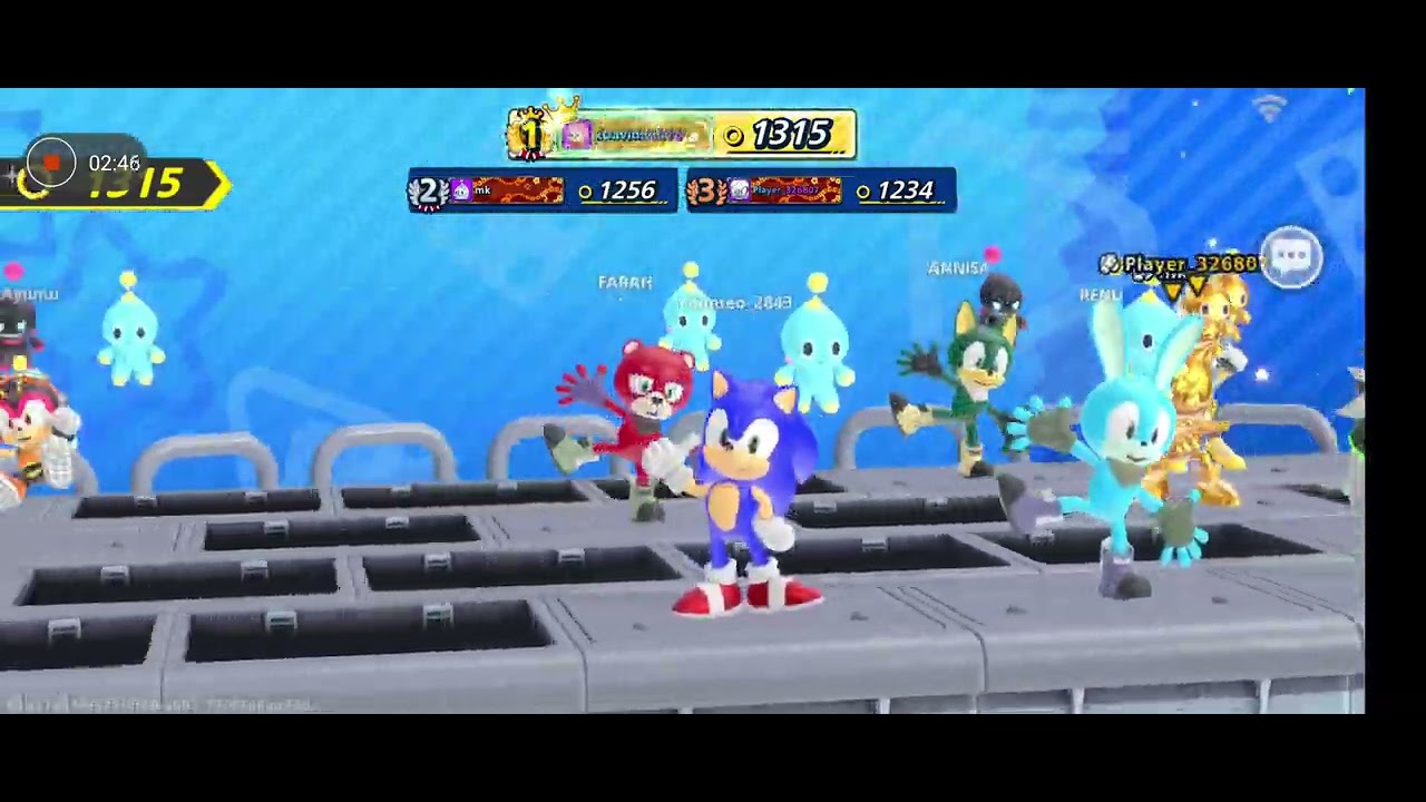 Escuadrón en #SonicRumble