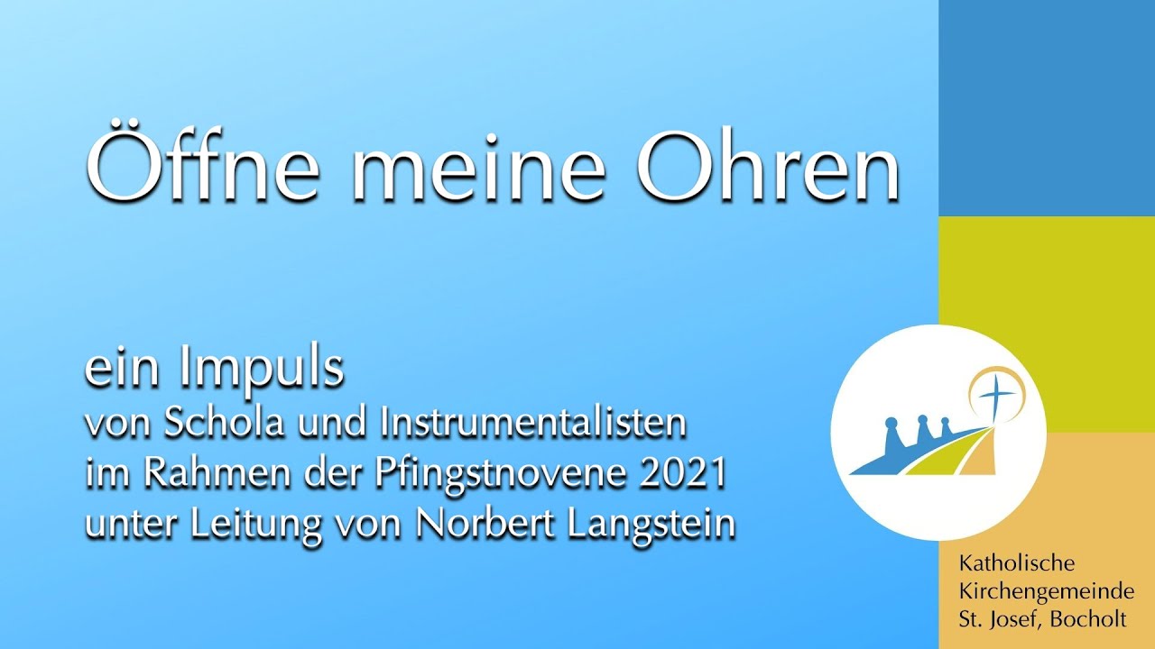 Öffne meine Ohren...