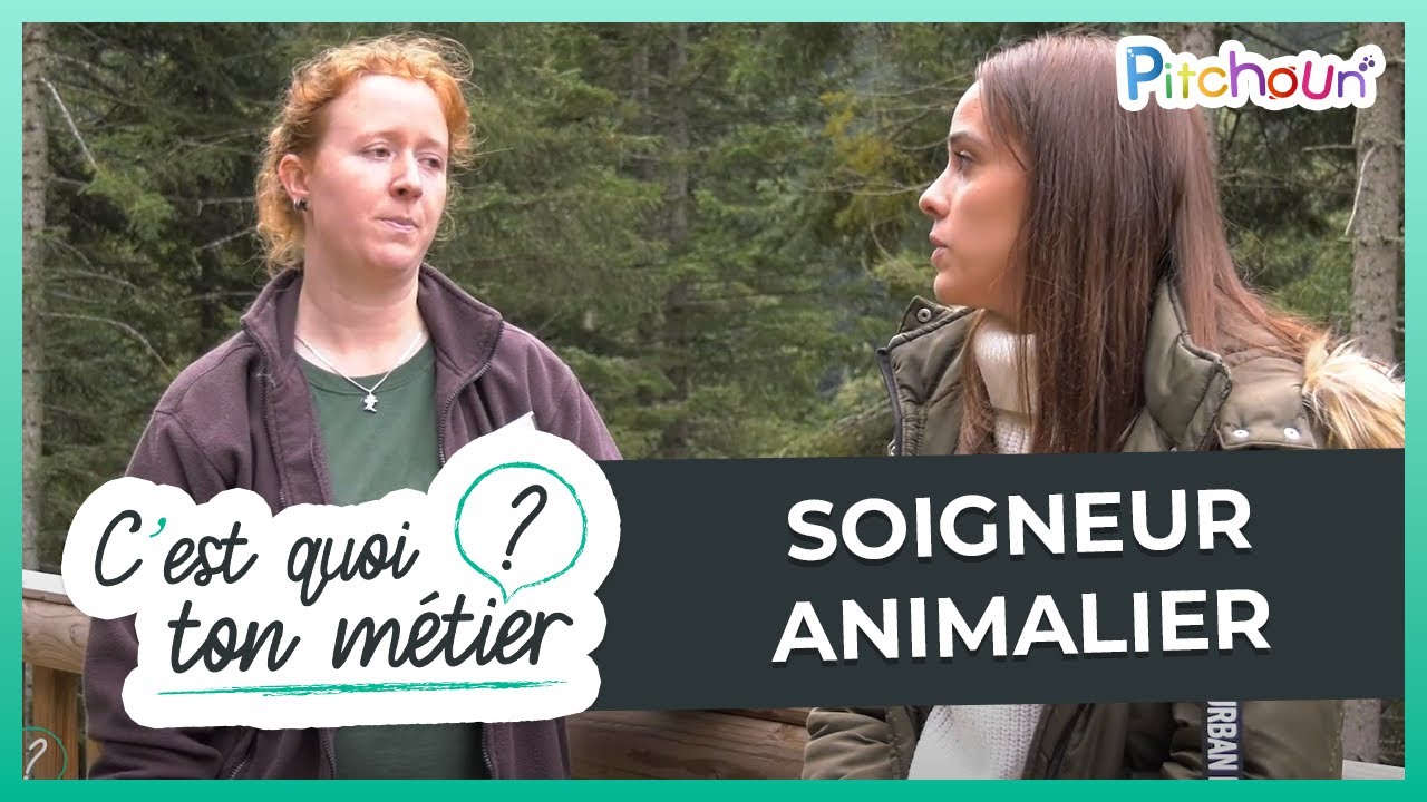 Découverte du métier de Soigneur Animalier - C'est quoi ton métier ?