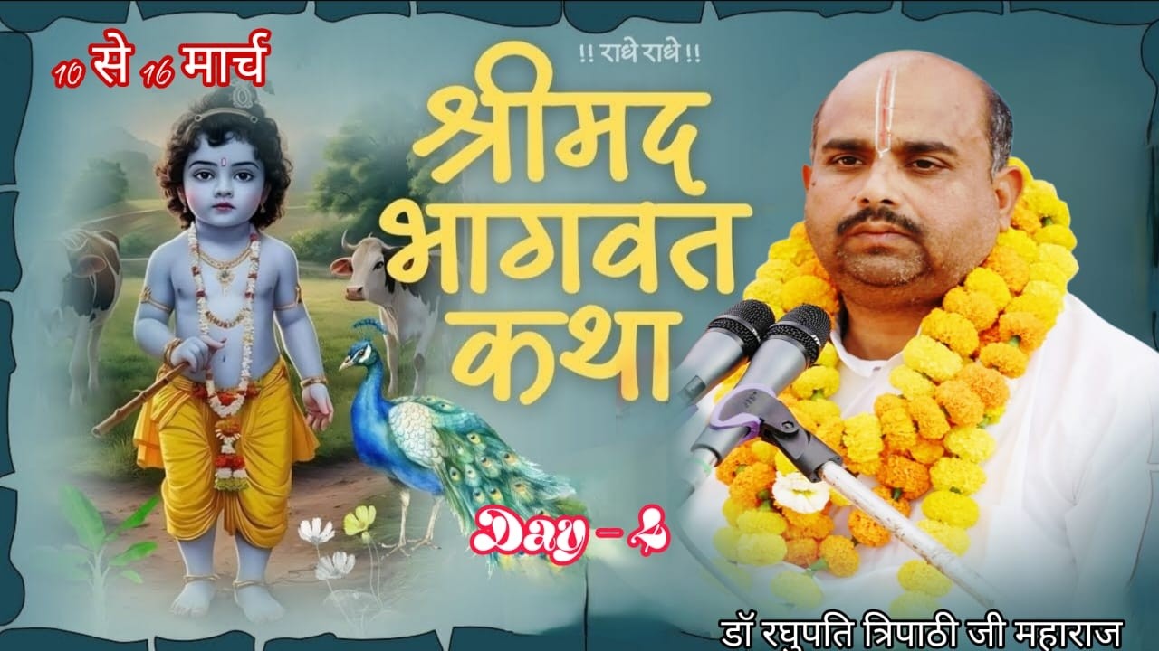 || LIVE || DAY-4 ||  संगीतमयी श्रीमद् भागवत कथा || JAGANNATHPUR GONDA