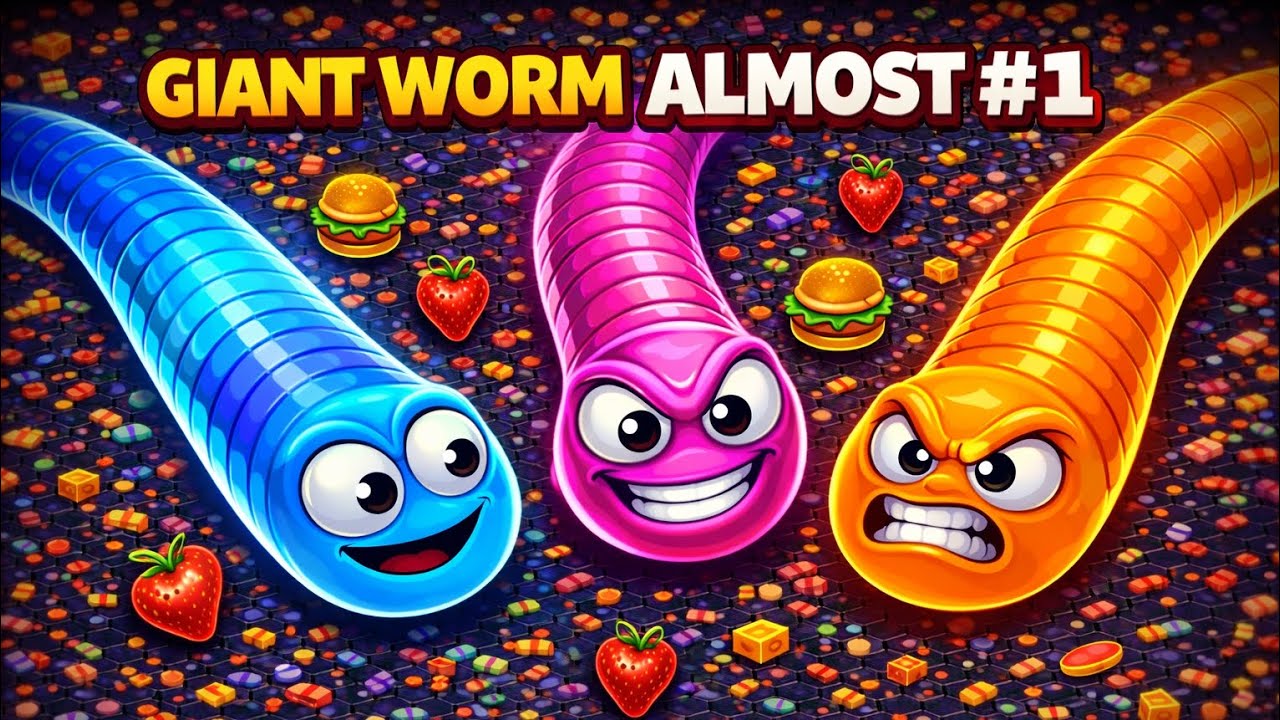 Almost #1 in Worms Zone.io! Crazy Match
