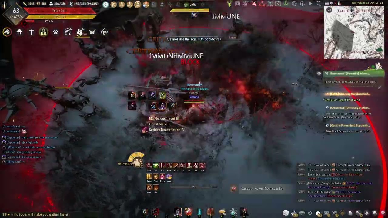 Black Desert Online Lv. 63 Awakening Ninja leveling part 306: Yzrahid Highlands for silver!