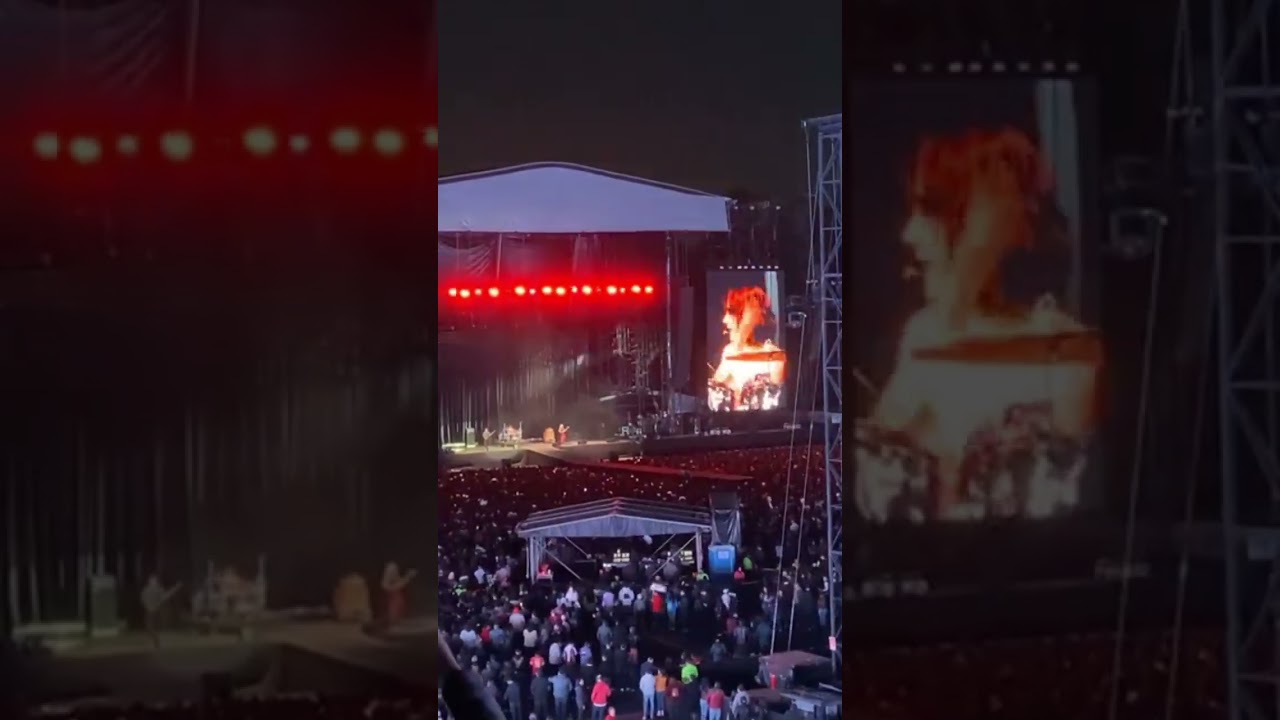 The Warning abriendo concierto a Muse en el Foro Sol 22/enero/2023