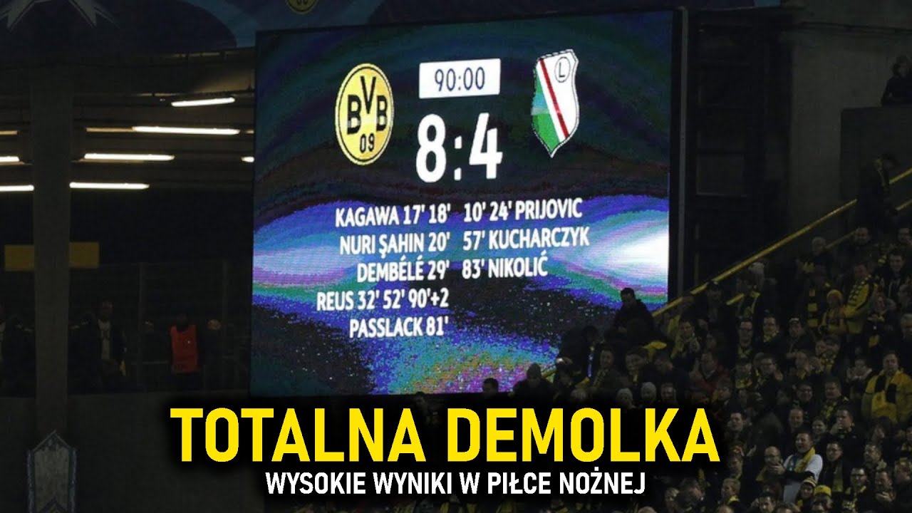 Totalna Demolka w Piłce Nożnej - Wysokie Wyniki (Polski Komentarz) ᴴᴰ