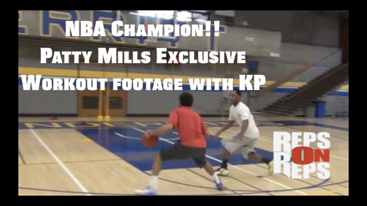 NBA Champion Patty Mills Workout with KP!! #RepsOnReps