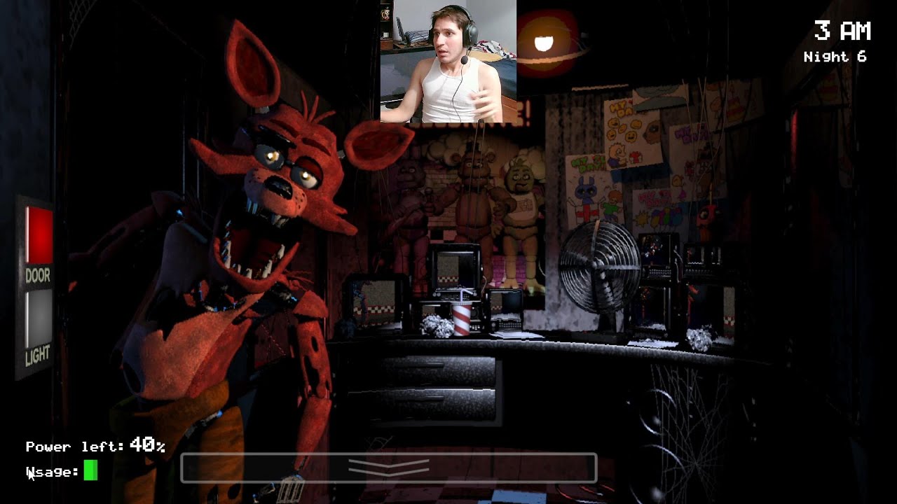 Noche 6 FNAF 1, se logrará??