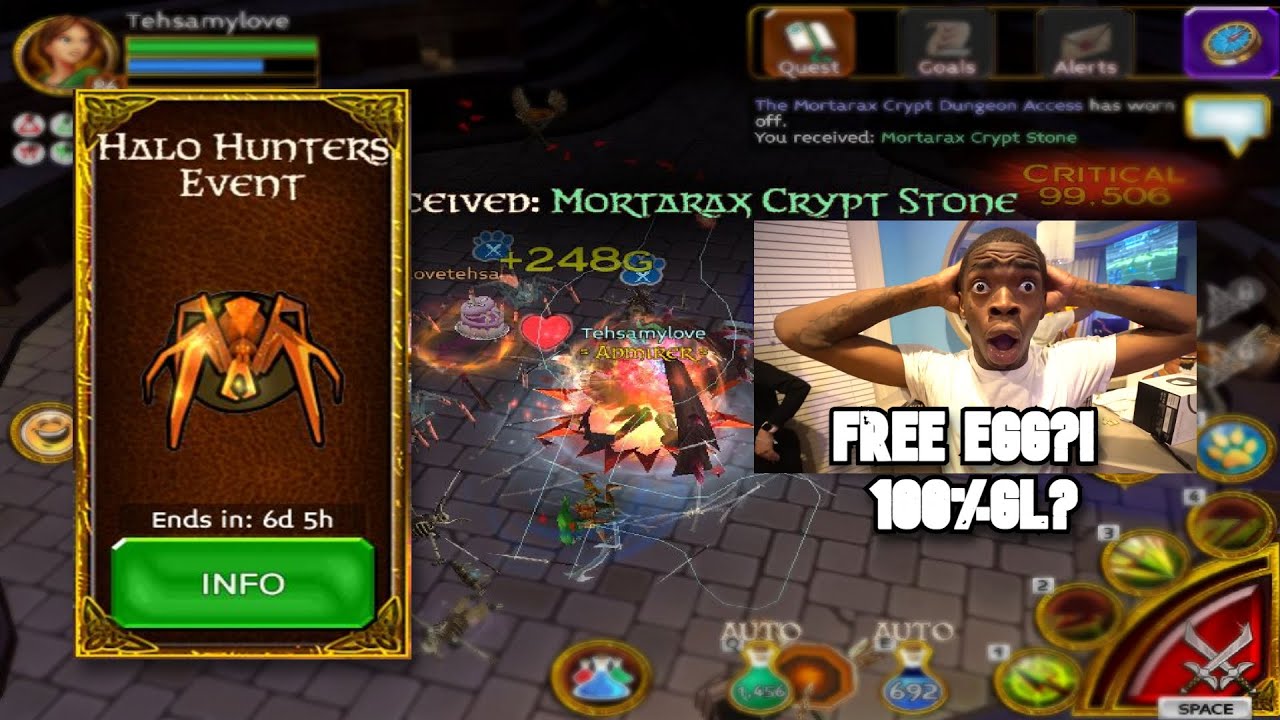 Arcane Legends | How to get in the Secret Lair *Free Egg*