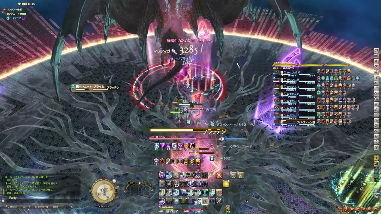 FF14 絶バハ (通常構成) 占星の思い出