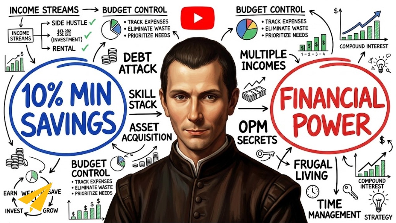 How to Build Wealth on a Low Income - Machiavelli 10 Brutal Strategies