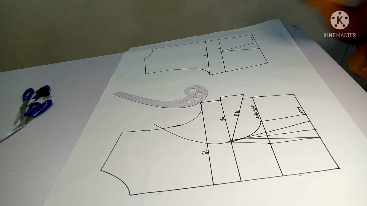 HOW TO DRAFT PRINCESS DART BUSTIER. DETAILED VIDEO