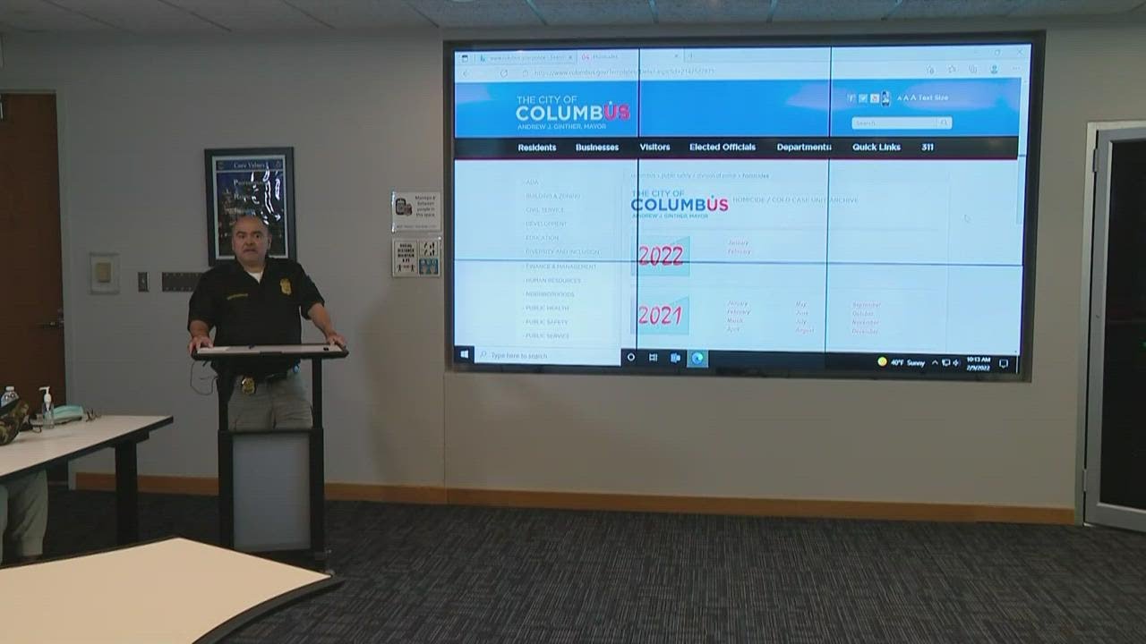 Columbus police launch tip website in effort to solve city's homicides