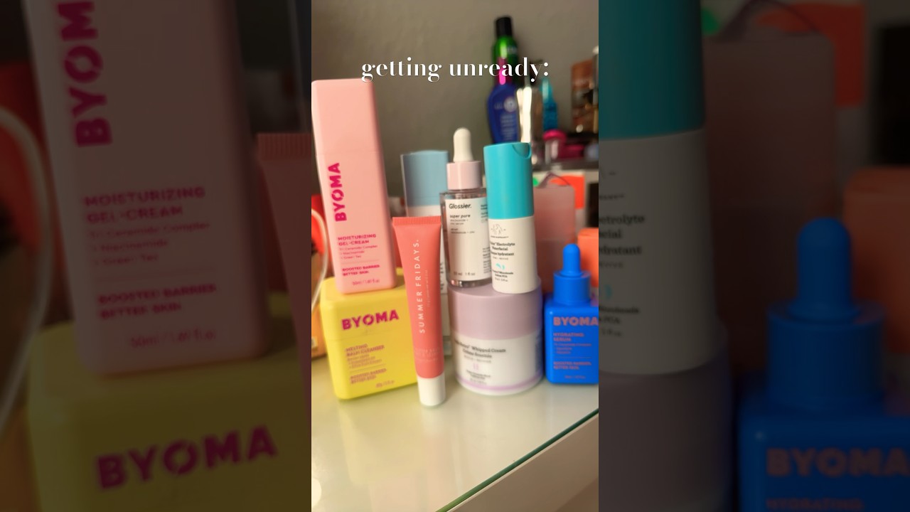 q: what&rsquo;s your skincare routine? 💗 #preppy #grwm #blowup #gurwm #skincare #products #relatable