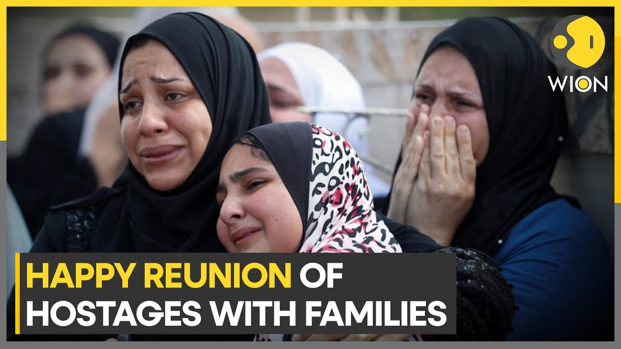 Israel-Hamas war: Hostages receive hero's welcome on return | WION