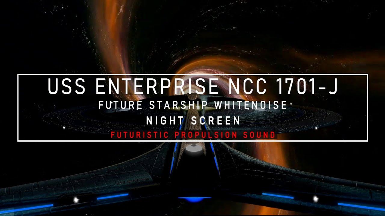 Star Trek Sleep Sounds | USS Enterprise | Star Trek Ambience | White Noise | ASMR | Sleep Ambience