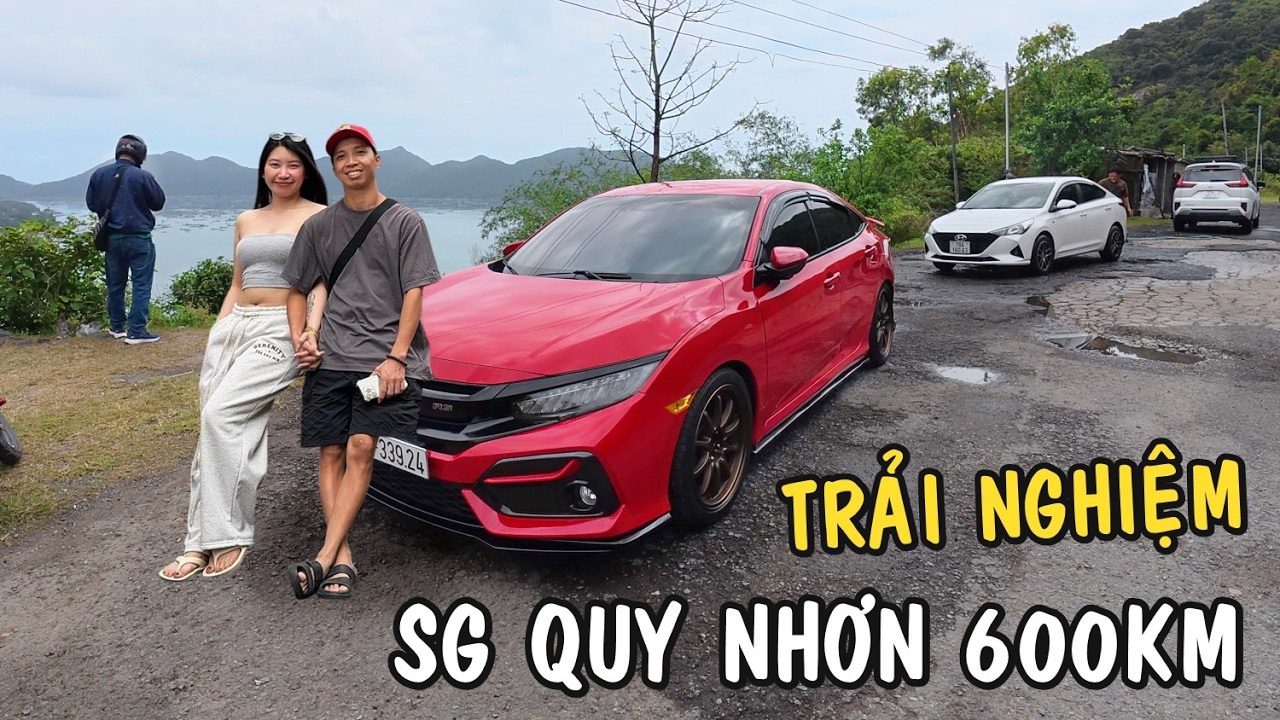 Lần đầu đi Phượt 600km từ Sài Gòn ra Quy Nhơn cùng Civic Gen 10