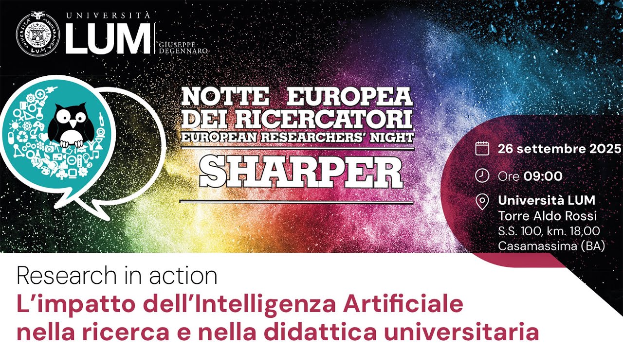 L'impatto dell'Intelligenza Artificiale nella ricerca e nella didattica universitaria