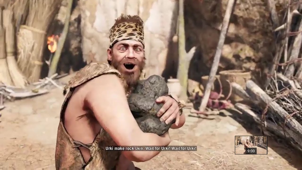 Far Cry Primal (Strong Like Rock) Throw A Spear At Urkis Chest HD