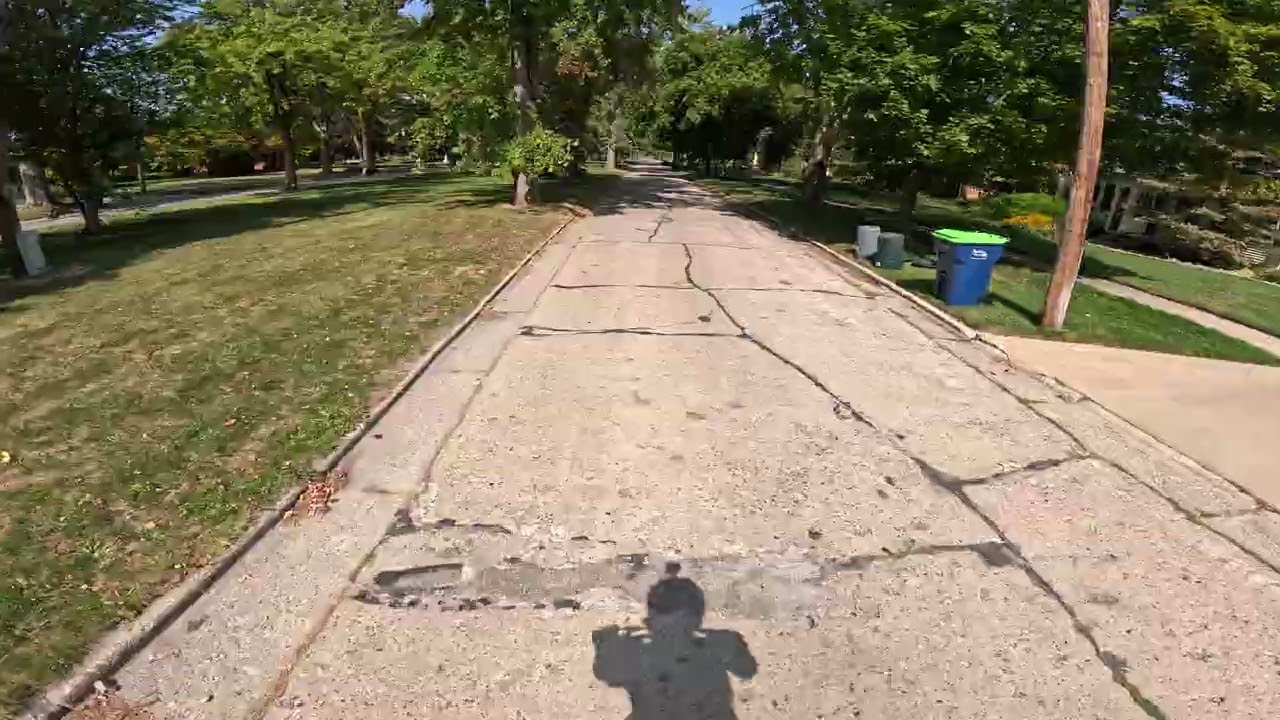 Riding the rail trail and heading to work. Recording with the GoPro hero 13