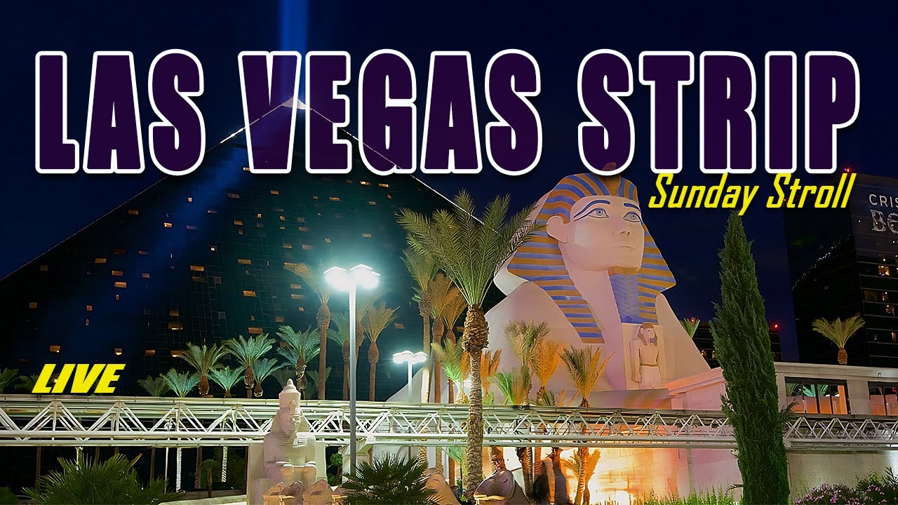 🫶🏼☕️Las Vegas Live Sunday Strip Stroll #Live #walking #relaxing #lasvegasstrip