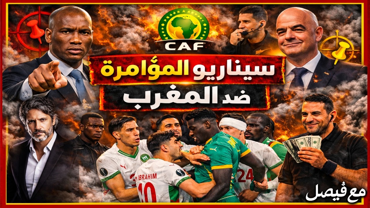 نهائي مفخخ ضد المغرب.. تفاصيل خطيرة تفضح المستفيد الحقيقي من إسقاط الأسود