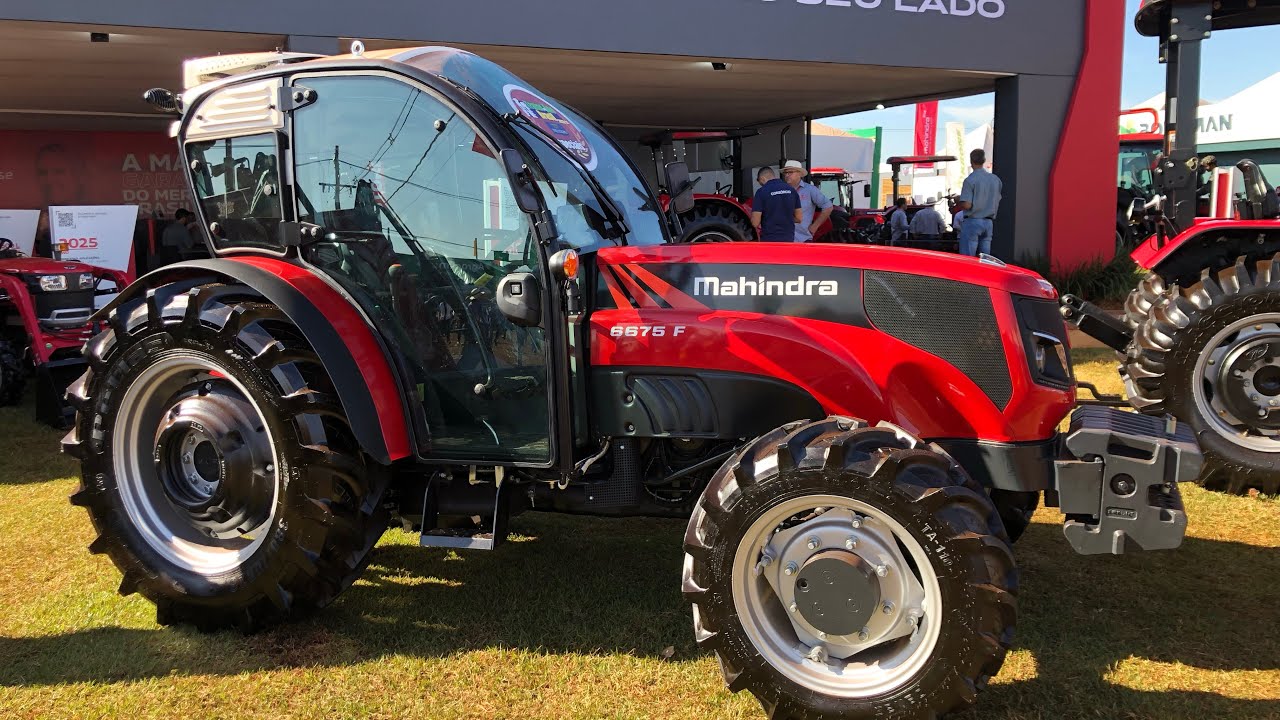 TRATOR MAHINDRA 6675F VENCEDOR DO PRÊMIO TRATOR DO ANO EM 2023! (AGRISHOW 2023)