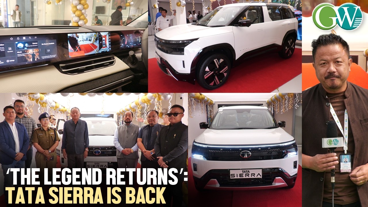 ‘THE LEGEND RETURNS’: NILI MOTORS UNVEILS ICONIC TATA SIERRA IN NAGALAND