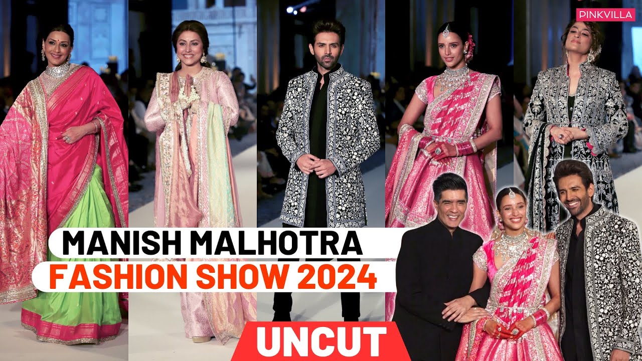 FULL EVENT: Kartik Aaryan, Triptii Dimri, Hina Khan Walk For Manish Malhotra Show |Namo Bharat Event