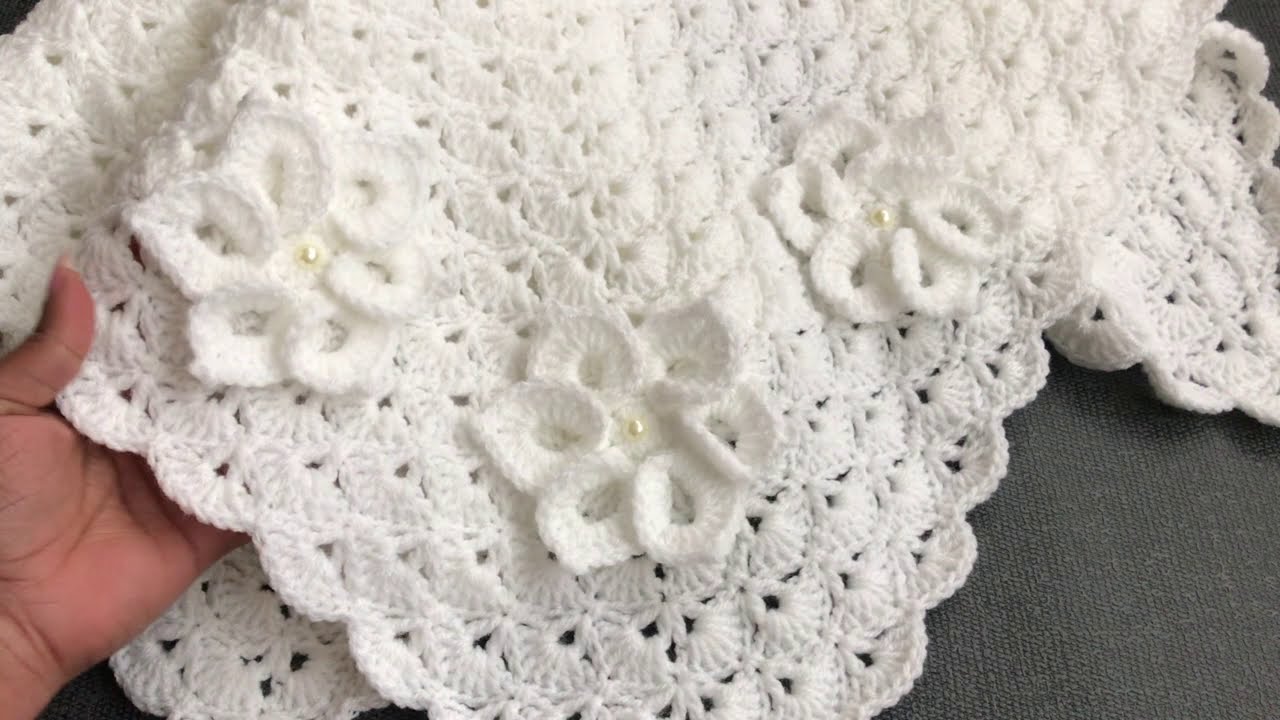 Easy crochet flower/crochet flower applique