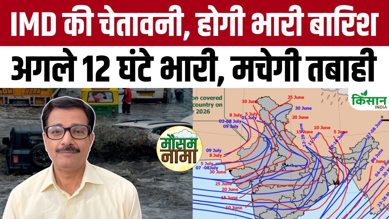 Weather Update: Next 48 hours extremely dangerous! IMD issues Red Alert for heavy rain in 13 stat...