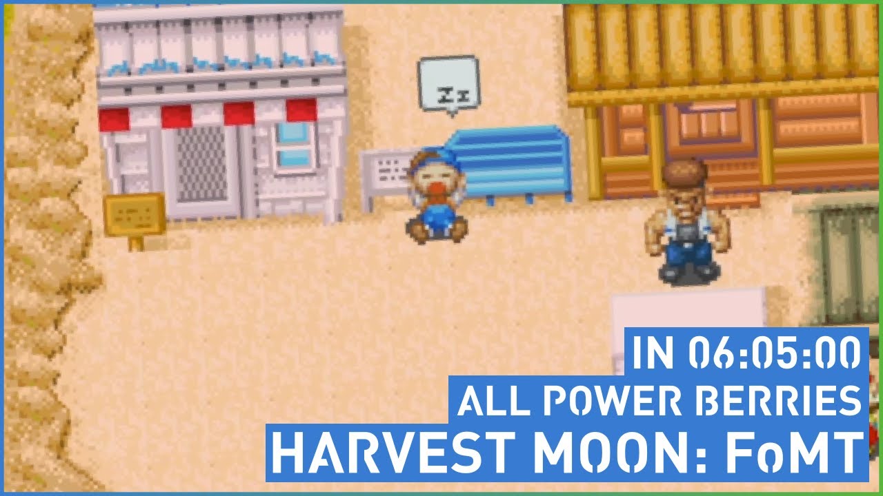 Harvest Moon: Friends of Mineral Town (All Power Berries) in 06:05:00 Hours