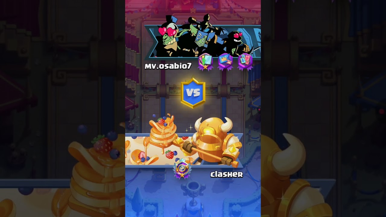Jugando clash royale