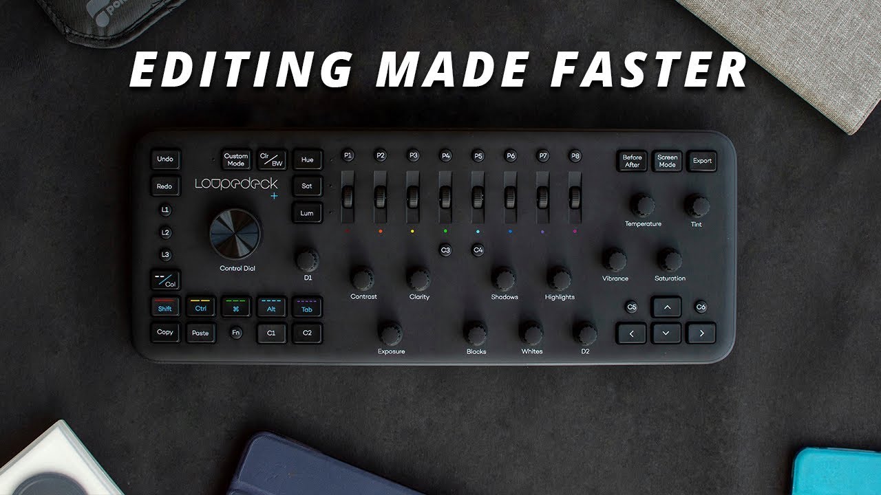 Edit Faster with the Loupedeck+ Editing Console in Adobe Premiere Pro + Lightroom + Others