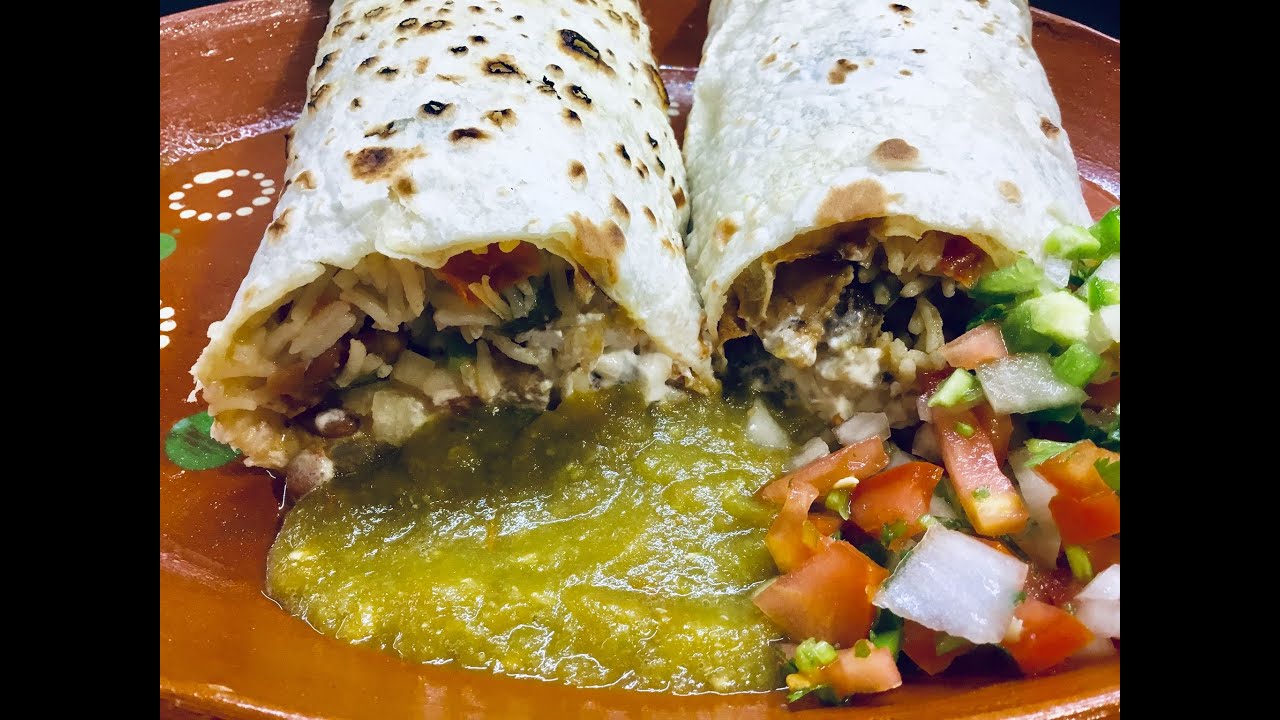 COMO HACER BURRITOS MEXICANOS