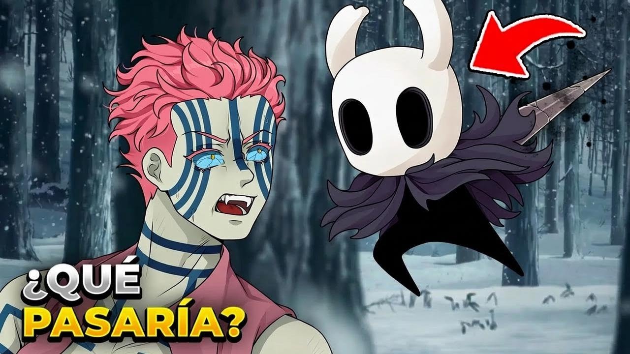 ¿Y si Hollow Knight apareciera en Demon Slayer? ¡Descubre qué pasaría!