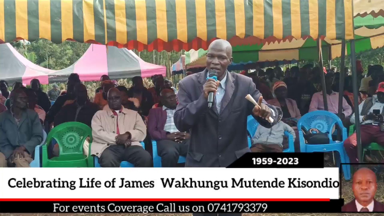celebrating Life of James Mutende Kisondio, Misanga Tongaren