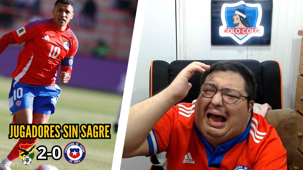 VERGÜENZA MUNDIAL 😡 BOLIVIA 2 CHILE 0 | REACCIONES DE UN HINCHA CHILENO