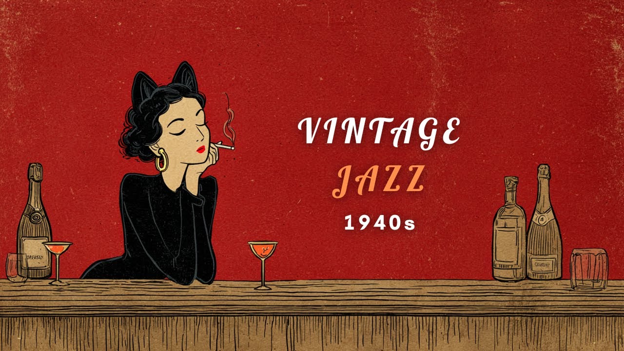 1940's Vintage Jazz Playlist - The soul finds its way in 4/4 time. | MEOW JAZZ