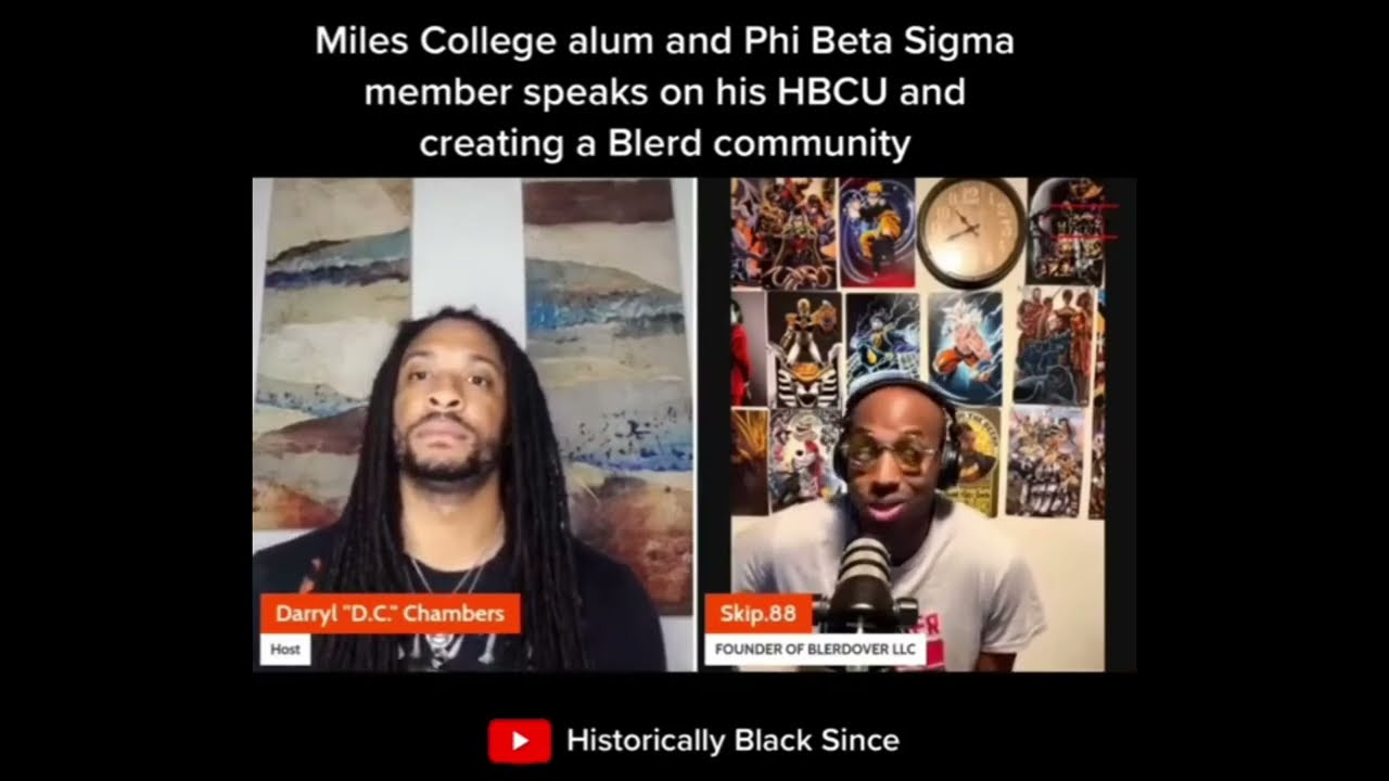 🎙"HBCU Since" with Miles College alum, police officer, and creator of "Blerdover" MICAH BLAIR‼️