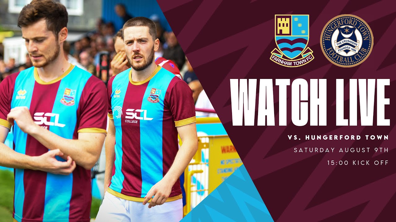 🚨 LIVE FOOTBALL: Farnham Town vs Hungerford Town | August 9th 2025