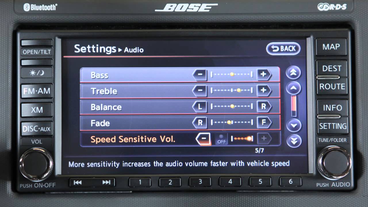2012 NISSAN Altima - Audio System with Navigation