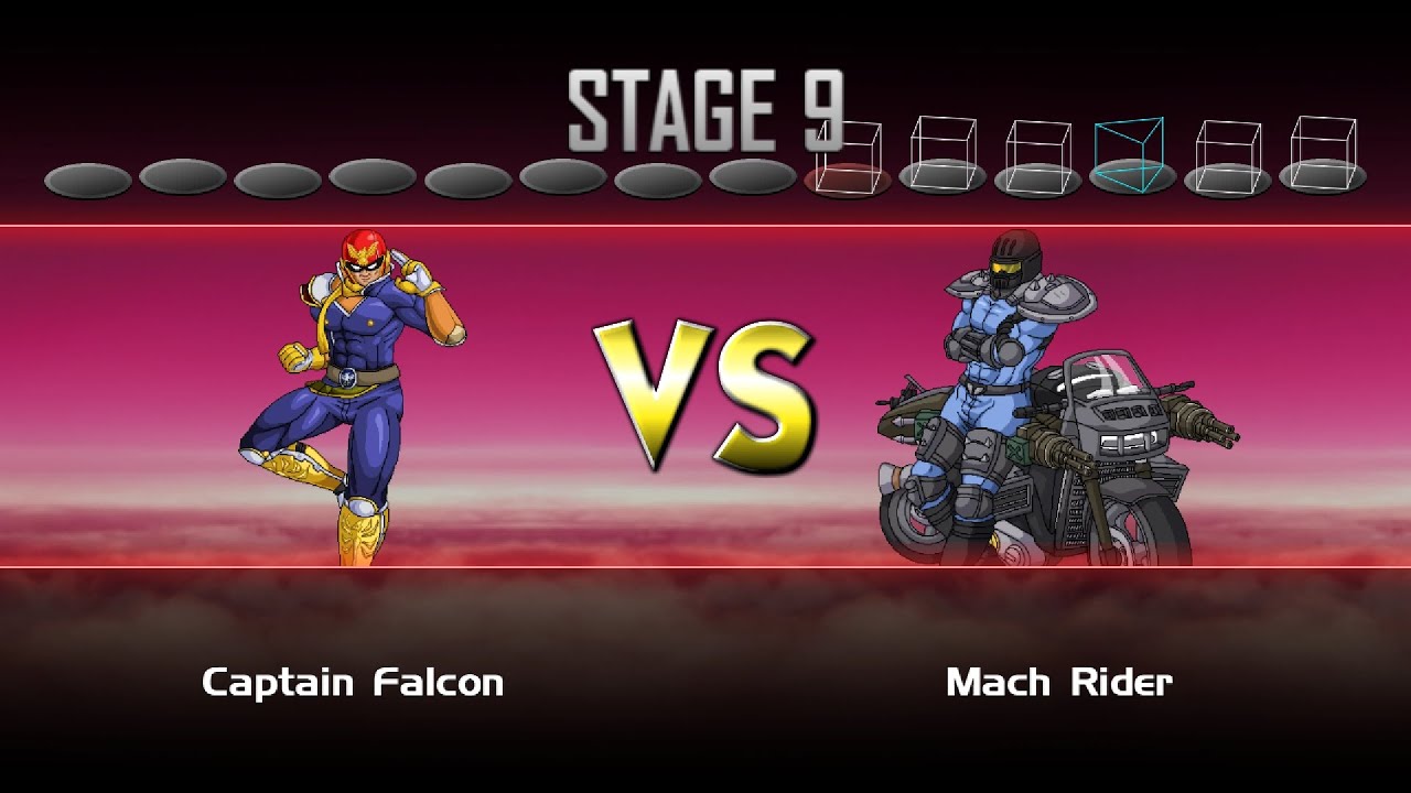 Smash Bros Crusade 0.9.4a - Captain Falcon Classic Very Hard No Deaths!