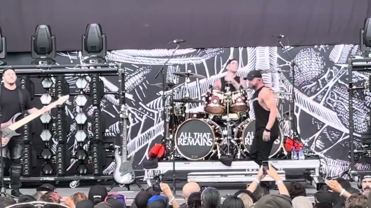 All That Remains - No Tomorrow Live (Isleta Amphitheater, Albuquerque NM) 8/5/24