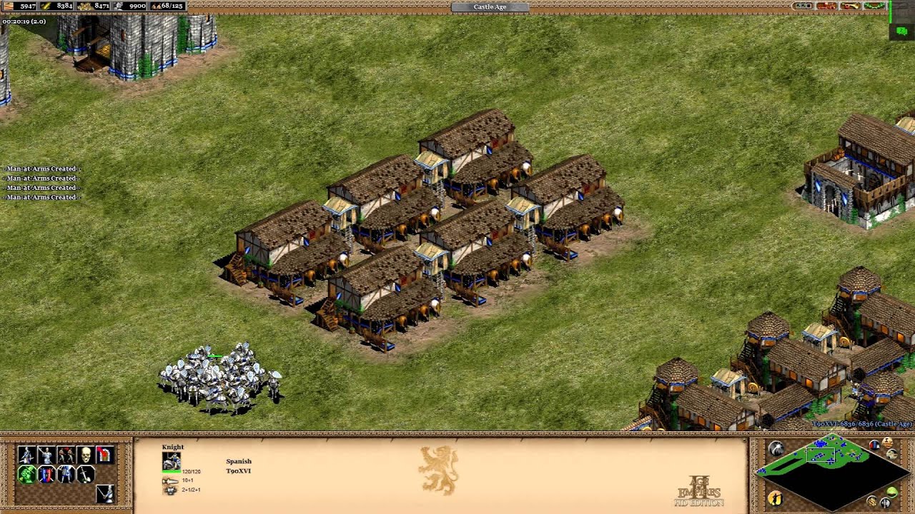 AOE2: Советы по горячим клавишам!