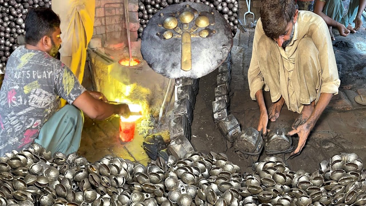 Traditional Brass Ghungroo Music Bells Manufacturing &ndash; Incredible Step to Step Process