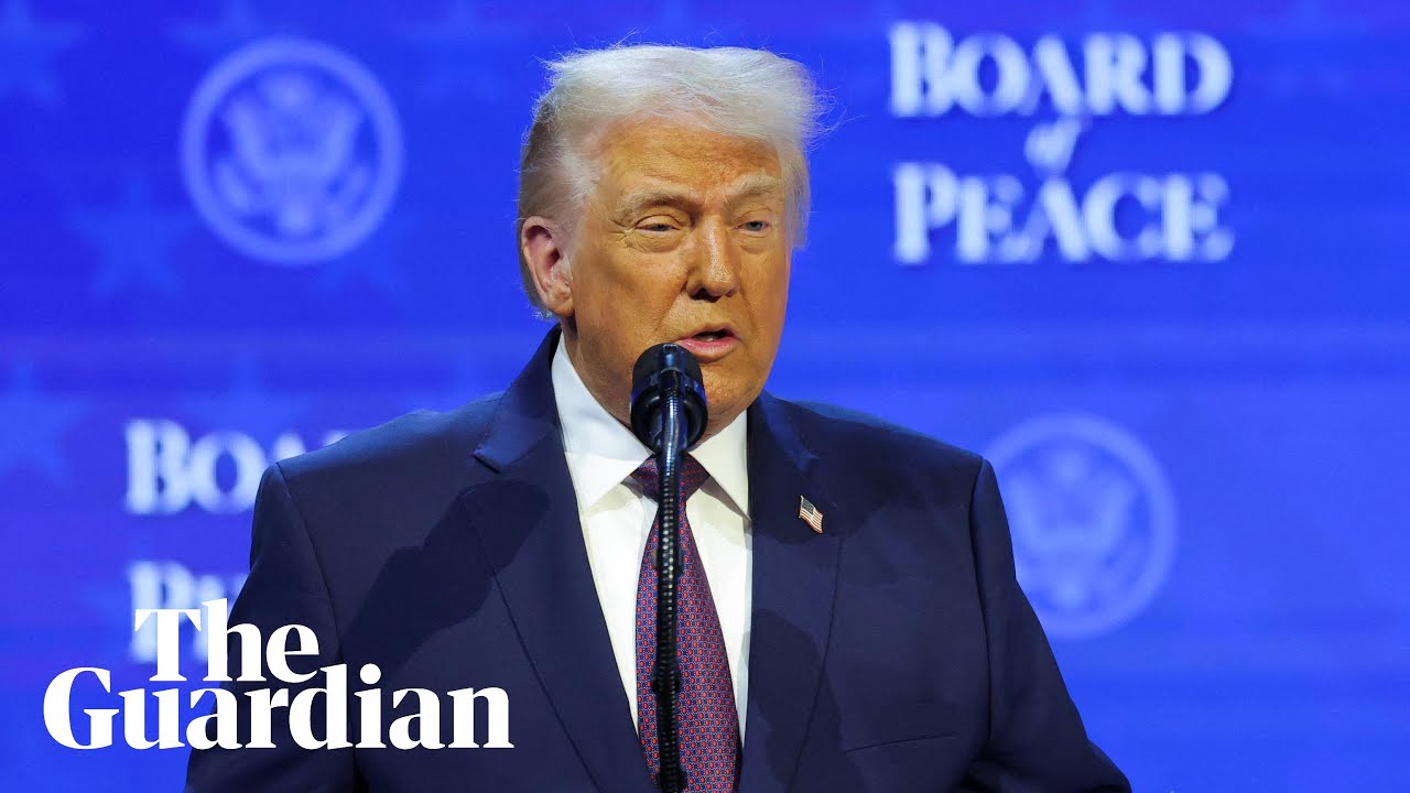 Trump suggests he will settle Ukraine-Russia war 'pretty soon' at 'board of peace' launch